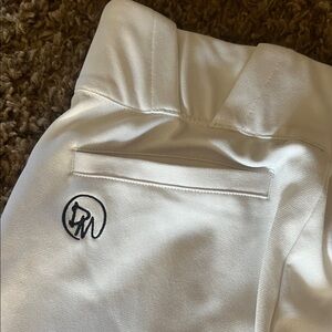 Dirty Mids White Baseball Pants